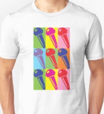 Pop Art Microphone Unisex T-Shirt