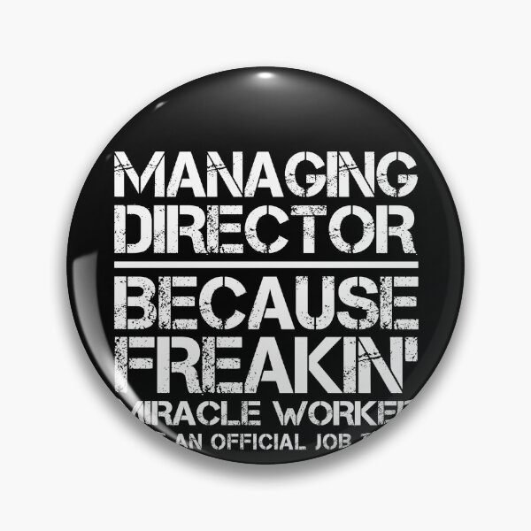 Item preview, Managing Director Miracle Worker designed and sold by clickmostro.