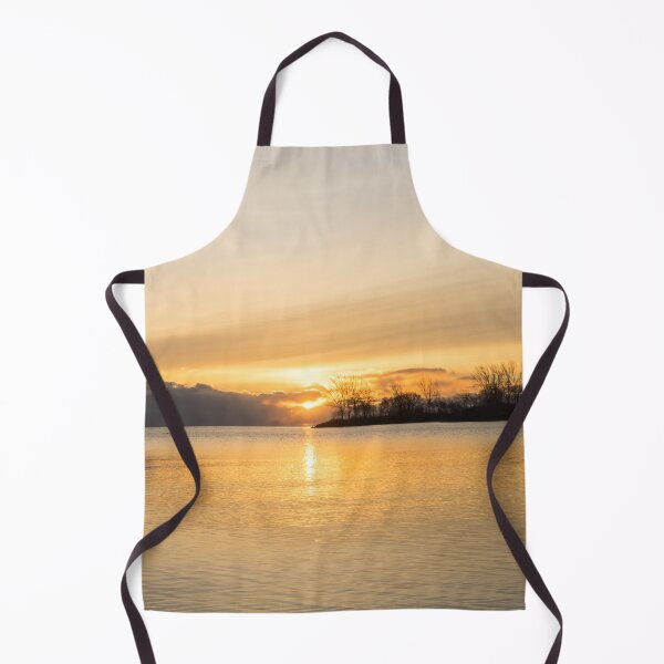 Item preview, Obscured Sunrise - Golden Rays Shining Through Cloud Openings designed and sold by Georgia Mizuleva.