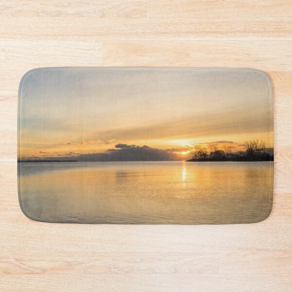 Item preview, Obscured Sunrise - Golden Rays Shining Through Cloud Openings designed and sold by Georgia Mizuleva.
