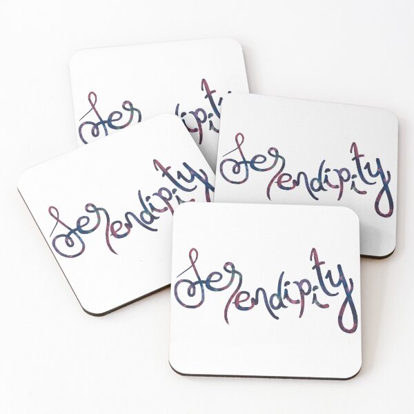 Item preview, Serendipity Lettering Colorful Version designed and sold by Khotekmei.