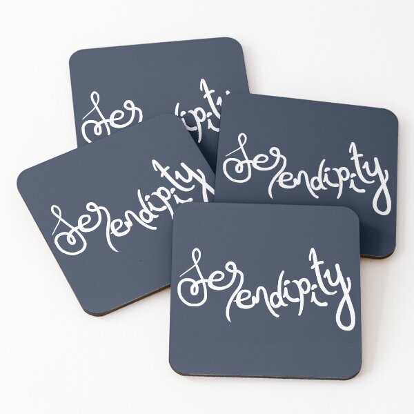 Item preview, Serendipity Lettering Design White Version designed and sold by Khotekmei.