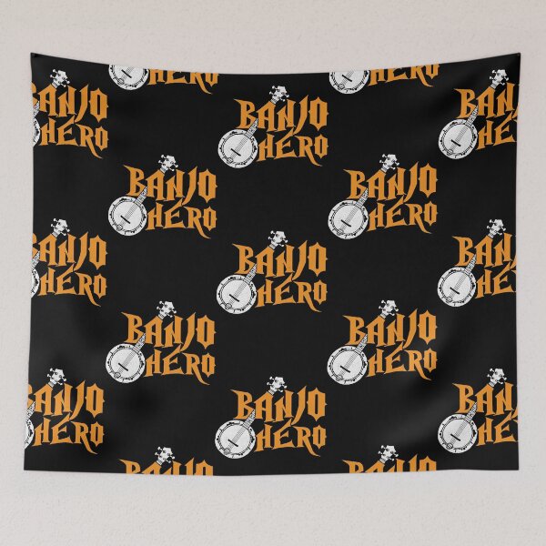 Item preview, Banjo Hero Country Music Bluegrass Acoustic Gift  designed and sold by hassanatouh.