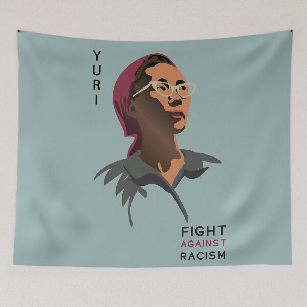 Item preview, Yuri Kochiyama poster Stop asian hate art Stop aapi hate print Asian American StopAsianHate Asian lives matter asian community designed and sold by GalleryArtField.