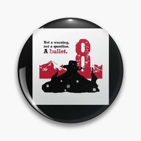 Item preview, A bullet - hateful 8 art designed and sold by DrewJoan.