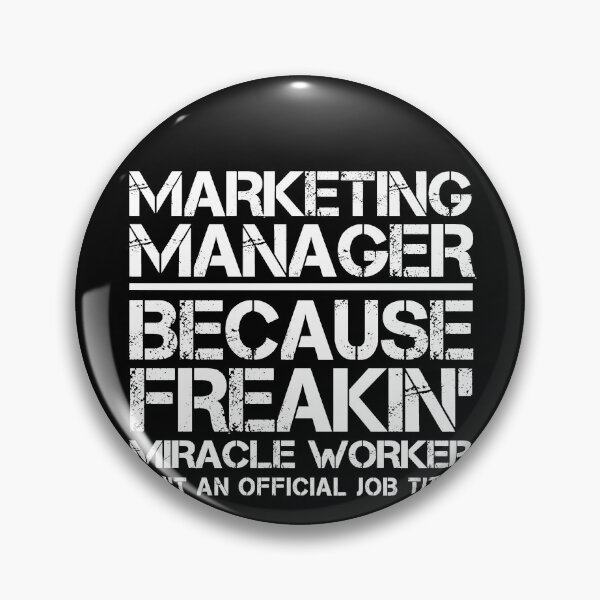 Item preview, Marketing Manager Miracle Worker designed and sold by clickmostro.