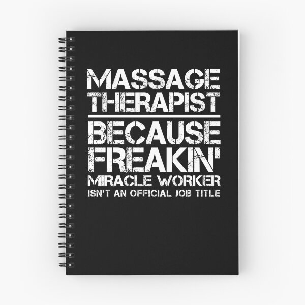 Item preview, Massage Therapist Miracle Worker designed and sold by clickmostro.