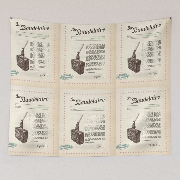 Item preview, Sir Baudelaire designed and sold by danieljtaylor.