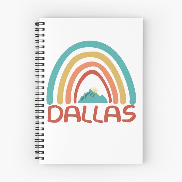 Item preview, Dallas Retro Vintage Rainbow- Dallas Texas Mountain Souvenir - Gift - Hometown - Hiking - Nature designed and sold by HappyTees Lab.