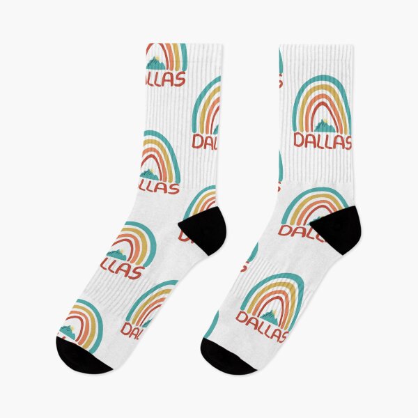 Item preview, Dallas Retro Vintage Rainbow- Dallas Texas Mountain Souvenir - Gift - Hometown - Hiking - Nature designed and sold by HappyTees Lab.
