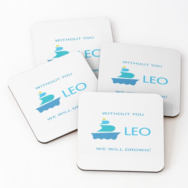 Item preview, LEO without you we will drow| Gift Perfect designed and sold by marisale.