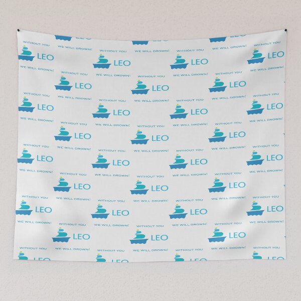 Item preview, LEO without you we will drow| Gift Perfect designed and sold by marisale.
