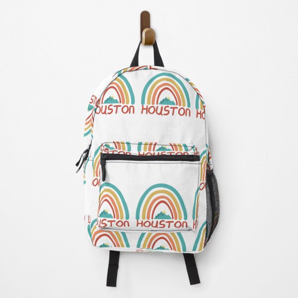 Item preview, Houston Retro Vintage Rainbow - Houston Texas Mountain Souvenir - Gift - Hometown - Hiking - Nature designed and sold by HappyTees Lab.