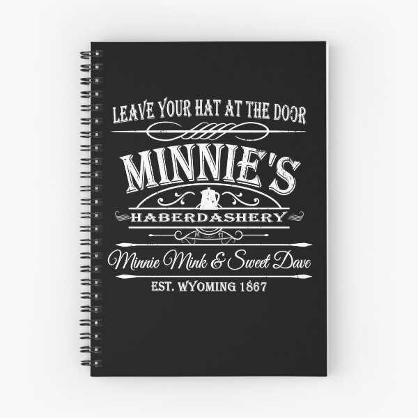 Item preview, The hateful 8 minnies white text designed and sold by DrewJoan.