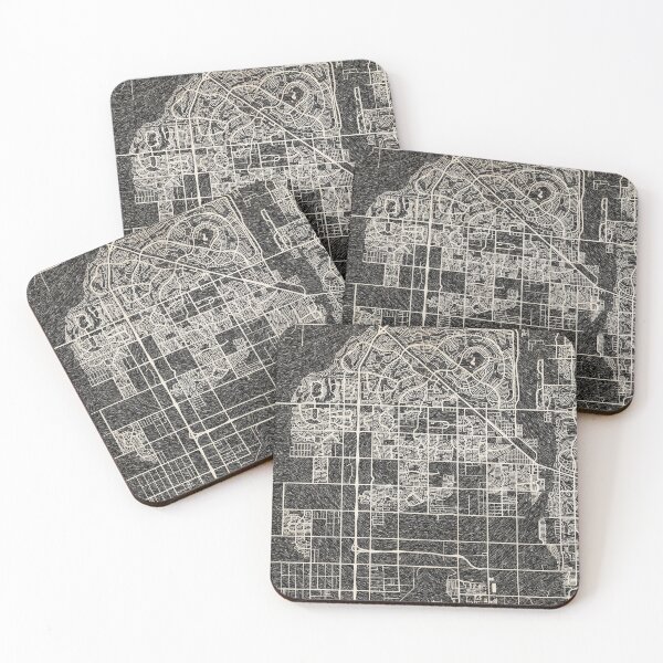 Item preview, Peoria map Arizona Ink lines designed and sold by InkMaps.