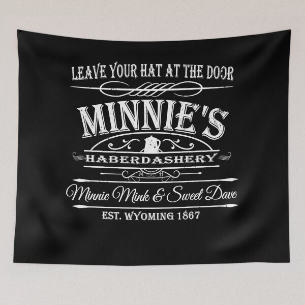 Item preview, The hateful 8 minnies white text designed and sold by DrewJoan.
