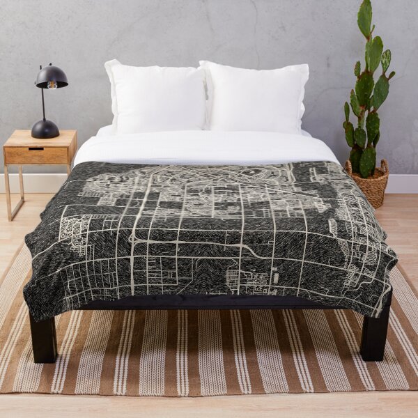 Item preview, Peoria map Arizona Ink lines designed and sold by InkMaps.
