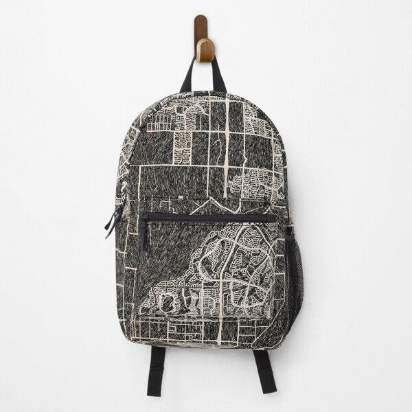 Item preview, Peoria map Arizona Ink lines 2 designed and sold by InkMaps.