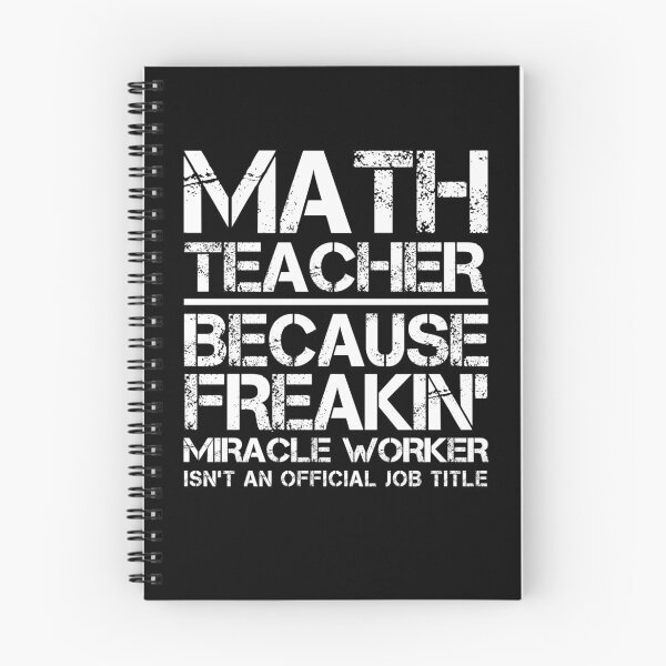 Item preview, Math Teacher Miracle Worker designed and sold by clickmostro.