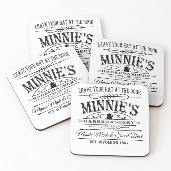 Item preview, The hateful 8 minnies black text designed and sold by DrewJoan.