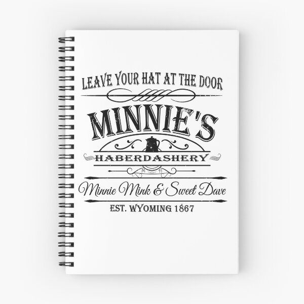 Item preview, The hateful 8 minnies black text designed and sold by DrewJoan.