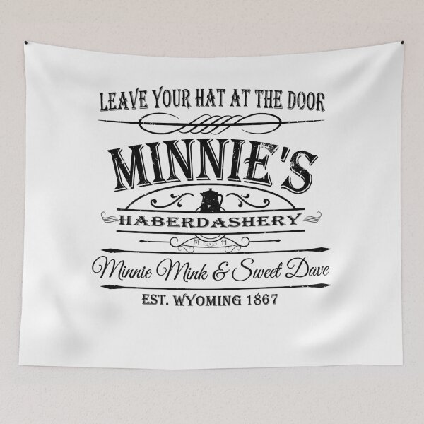 Item preview, The hateful 8 minnies black text designed and sold by DrewJoan.