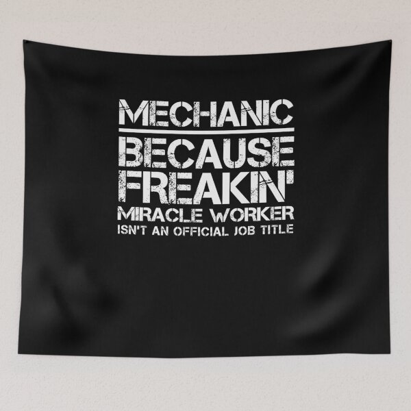 Item preview, Mechanic Miracle Worker designed and sold by clickmostro.