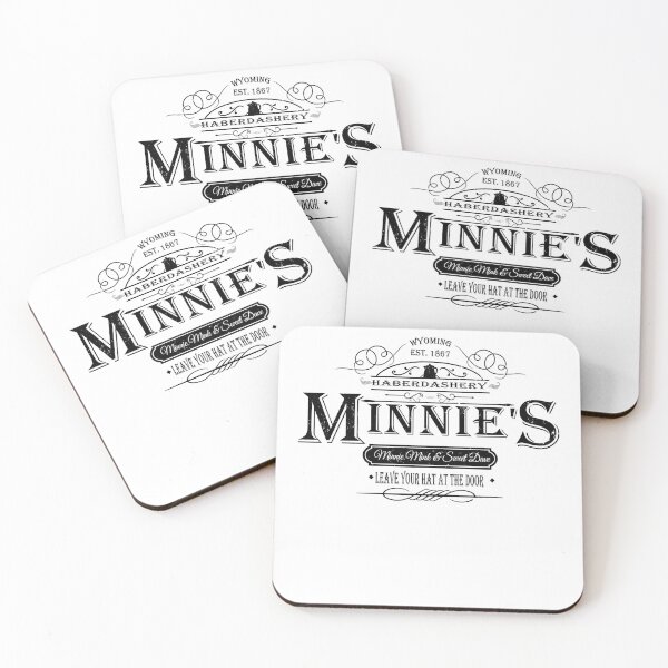 Item preview, The hateful 8 minnies Haberdashery graphic designed and sold by DrewJoan.