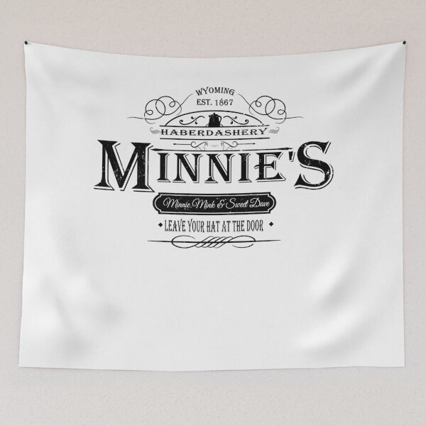 Item preview, The hateful 8 minnies Haberdashery graphic designed and sold by DrewJoan.