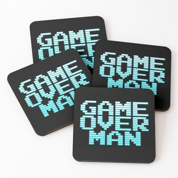 Item preview, Game Over Man designed and sold by Meta Cortex.