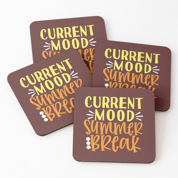 Item preview, Current Mood Summer Break designed and sold by AnveeBubbles.