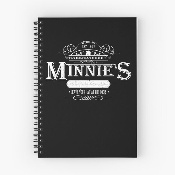 Item preview, The hateful 8 minnies Haberdashery in white designed and sold by DrewJoan.