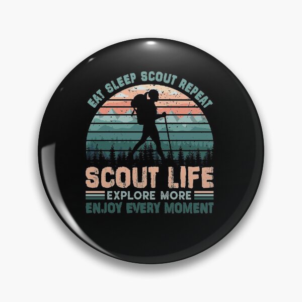 Item preview, Eat Sleep Scout Repeat - Funny Scouting designed and sold by Rebeccalona85.