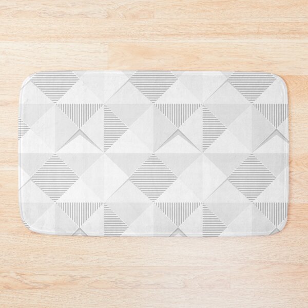 Item preview, Geometric White Pattern designed and sold by FladsynnDesigns.