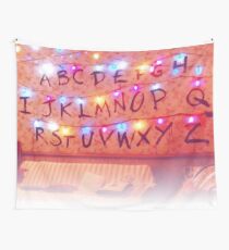 STRANGER THINGS ALPHABET LIGHTS Wall Tapestry