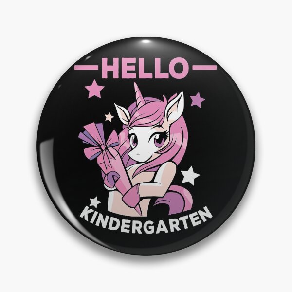 Item preview, Hello Kindergarten Back To School Unicorn  designed and sold by Tinsonzou8.