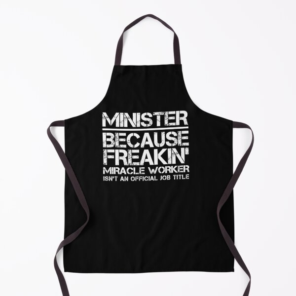 Item preview, Minister Miracle Worker designed and sold by clickmostro.