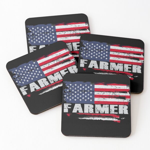 Item preview, Farmer American Flag Farming Lover designed and sold by Rebeccalona85.