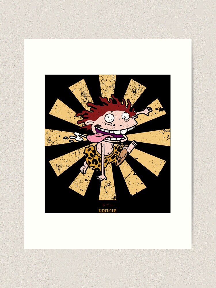 Donnie Retro Japanese Wild Thornberrys smashing cartoon with