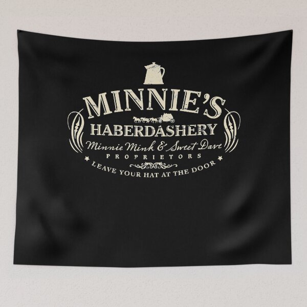 Item preview, Hateful 8 minnies Haberdashery logo designed and sold by DrewJoan.