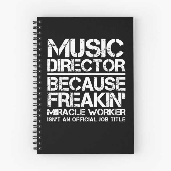 Item preview, Music Director Miracle Worker designed and sold by clickmostro.