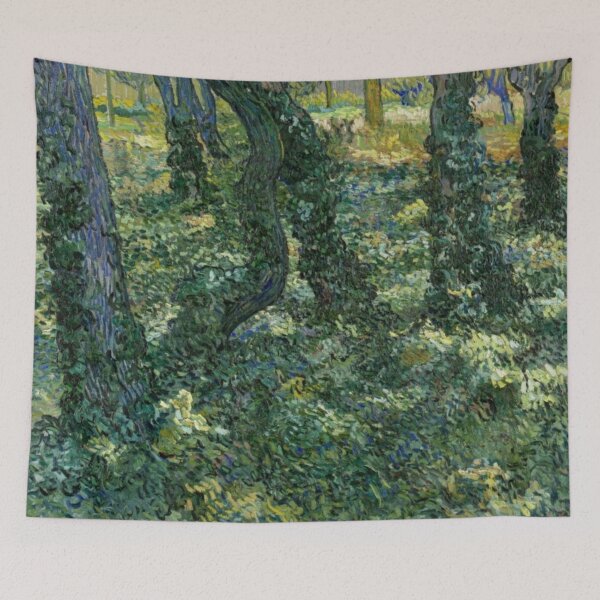 Item preview, Van Gogh - Undergrowth (1889) designed and sold by Vivanne-art.