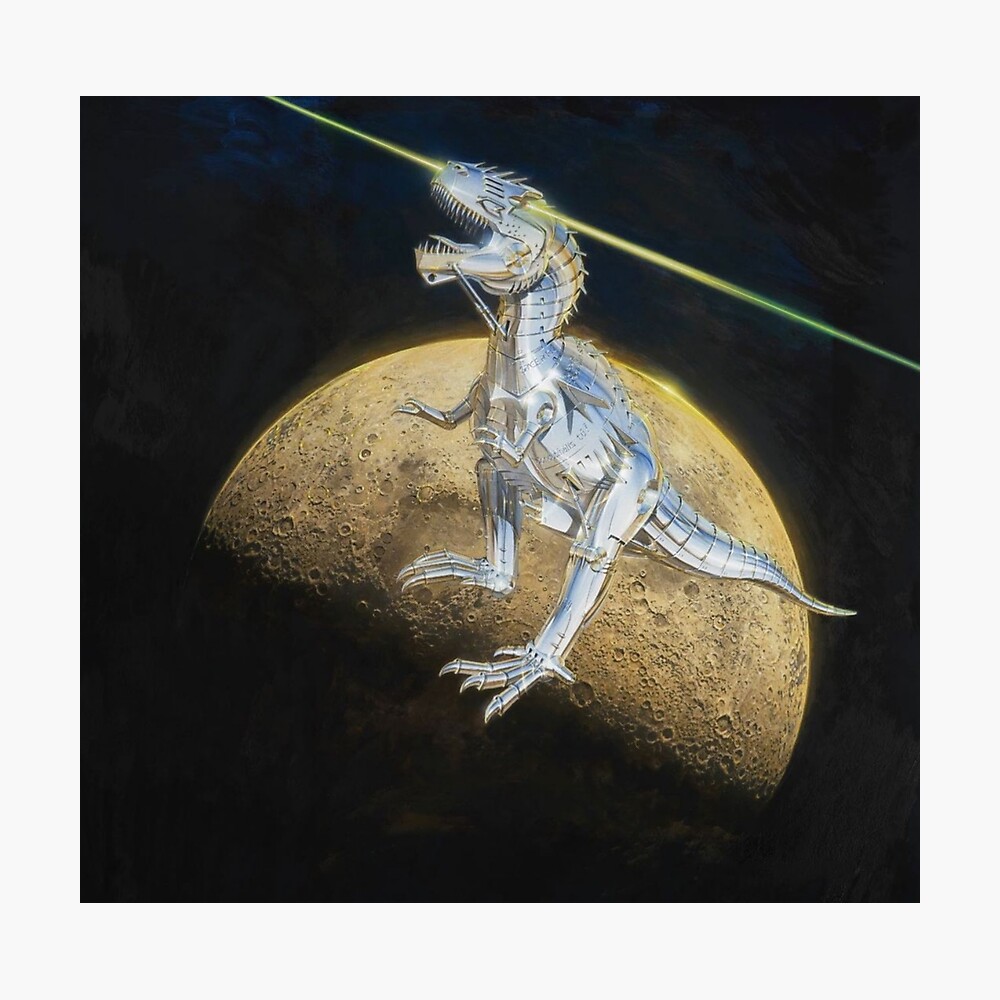 ② Hajime Sorayama × 2G DINOSAUR POSTER-