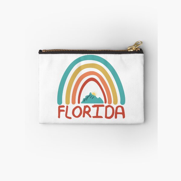 Item preview, Florida Retro Vintage Rainbow - Florida Mountain Souvenir - Gift - Hometown - Hiking - Nature designed and sold by HappyTees Lab.