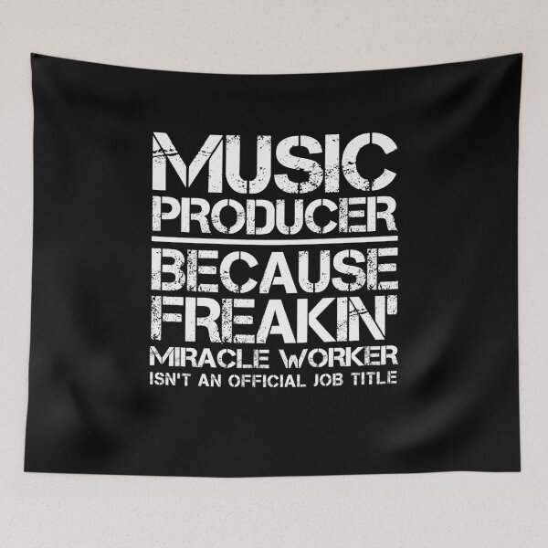 Item preview, Music Producer Miracle Worker designed and sold by clickmostro.