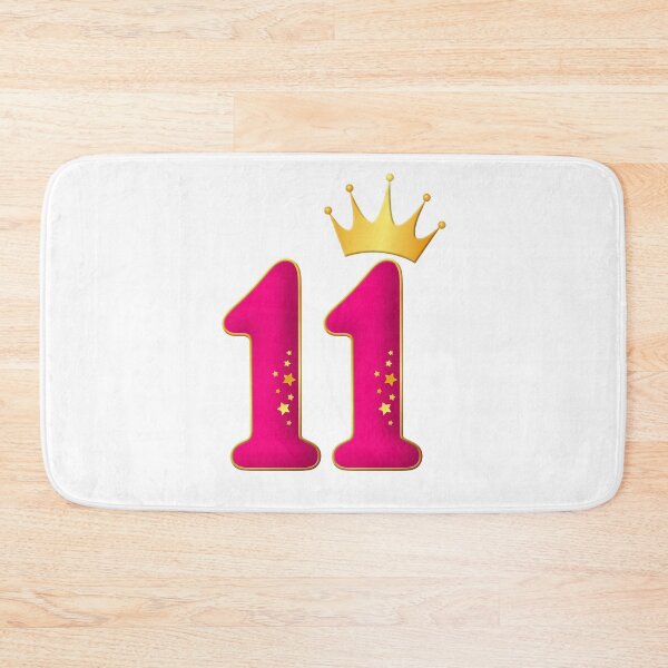 Item preview, 11 Years Old, Birthday party design for girls. 11 and crown designed and sold by iclipart.