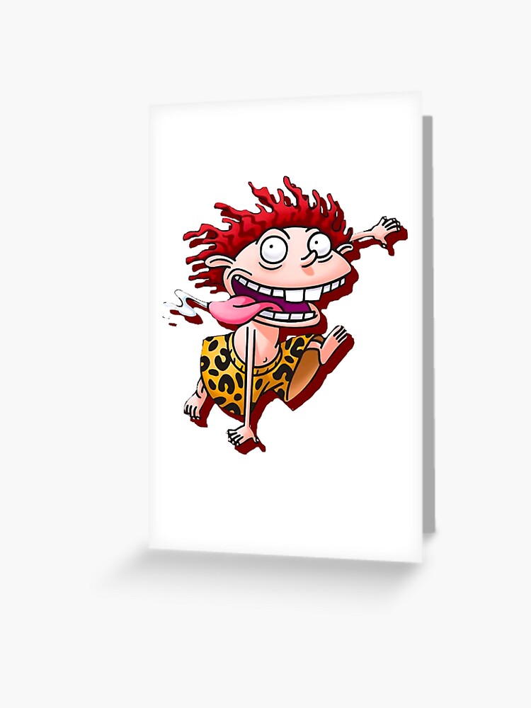 Fan art depicting Donnie Thornberry alongside Angelica Pickles from Rugrats, against a faded yellow background