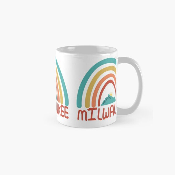 Milwaukee Rainbow Ceramic Coffee Mug