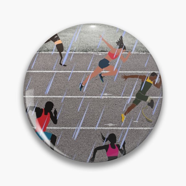 Item preview, Runners In The Challenging Rain designed and sold by janice56.