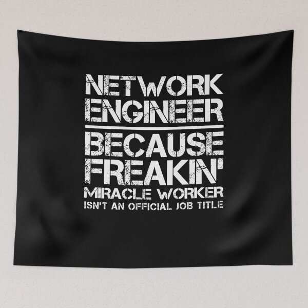 Item preview, Network Engineer Miracle Worker designed and sold by clickmostro.